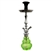 GH300B-1H-GRN 19" Global Hookah | 1 Hoses | Green