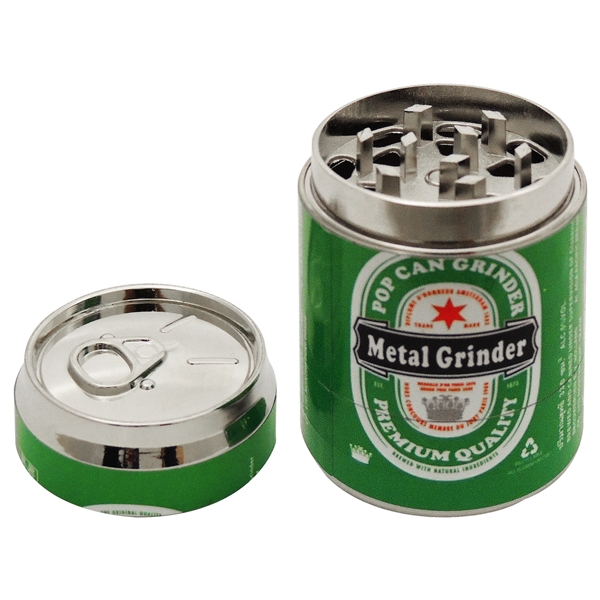 GR-1017-BC2 2.5" Beer Can Grinder | Green