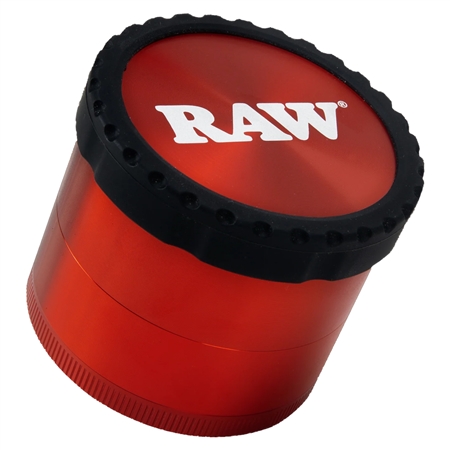GR-247 RAW Modular Rebuildable Grinder | Red Clear View