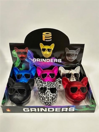 GR-249A Frenchy Dog Grinder | Assorted Colors | Individual Piece