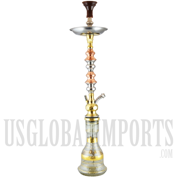 HK-KM-2086 Khalil Maamoon Hookah Flag 2 Door 36" Tall