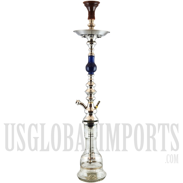 HK-KM-2087 Khalil Maamoon Hookah 37" Tall. 2 Color Choices