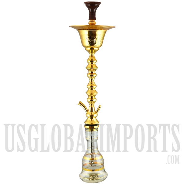 HK-KM-6145 Khalil Maamoon Hookah 39" Tall + Ice Chamber