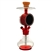 HK-NJ07001 15" Husic Speaker Hookah | Little Mike | 1-Hose | Red