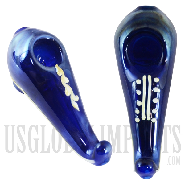 HP-1481 Glass Hand Pipe | Color Throughout | 5"