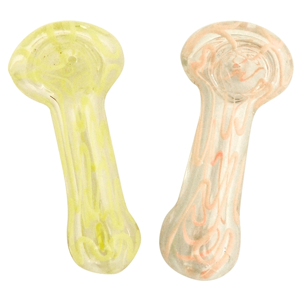 HP-1827 5" Wavy Slime Line Hand Pipe