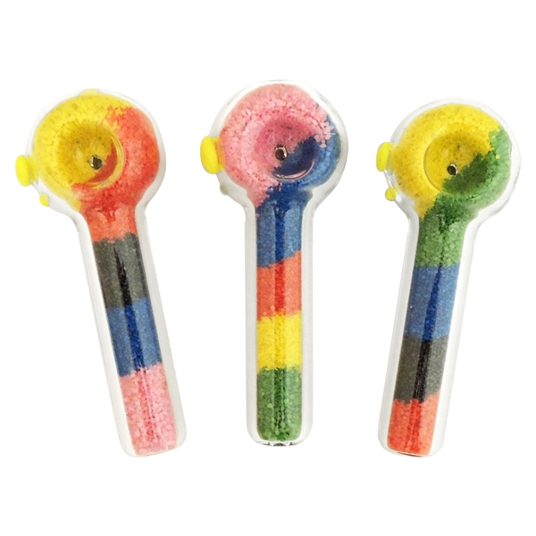 HP-2190 6" Sand Hand Pipe | Colors come Assorted