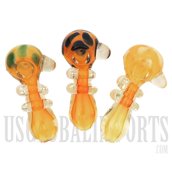 HP-2205 4.5" Glass Hand Pipe | Marble Design