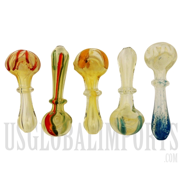 HP-2207 3" Glass Hand Pipe | Handle Ring Design