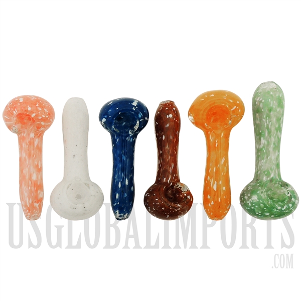 HP-2219 4" Glass Hand Pipe | Color Assorted