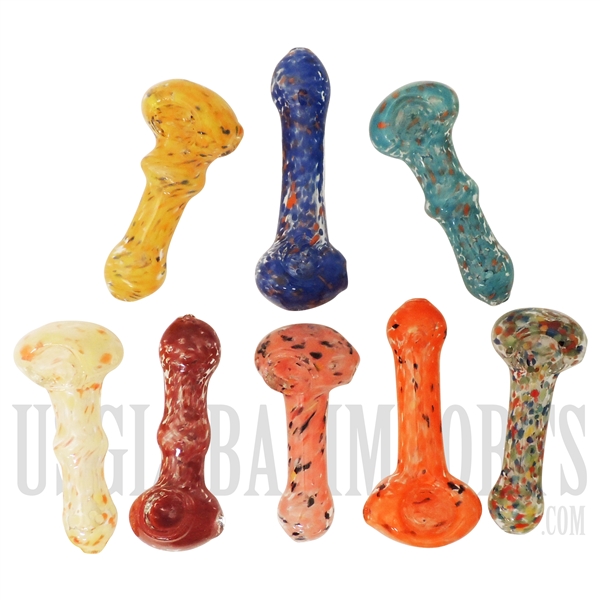 HP-2225 4" Glass Hand Pipe | Colorful Spots