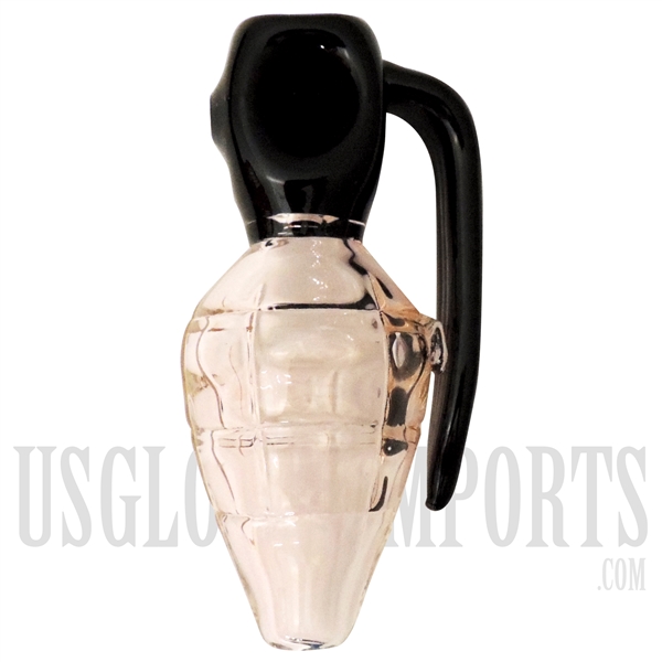 HP-2245 5" Glass Hand Grenade Hand Pipe