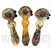 HP-2259 5" Glass Hand Pipe | Marble Design