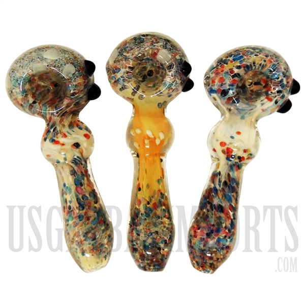 HP-2259 5" Glass Hand Pipe | Marble Design