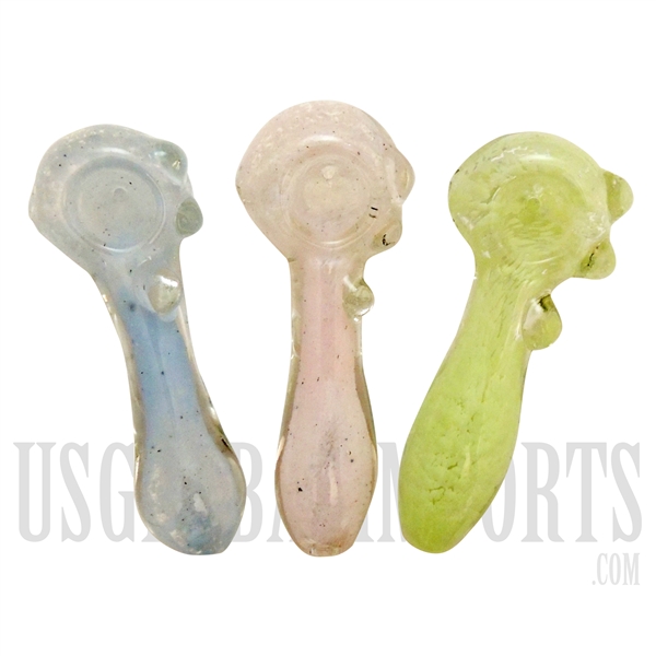 HP-2262 5" Solid Baby Colored Glass Hand Pipe | Colors Come Assorted