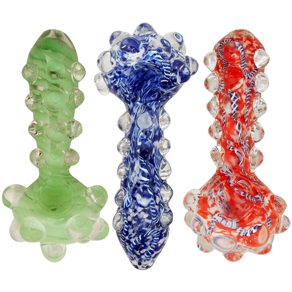 HP-2284 7" 450 Gram Glass Hand Pipe | Colors Come Assorted