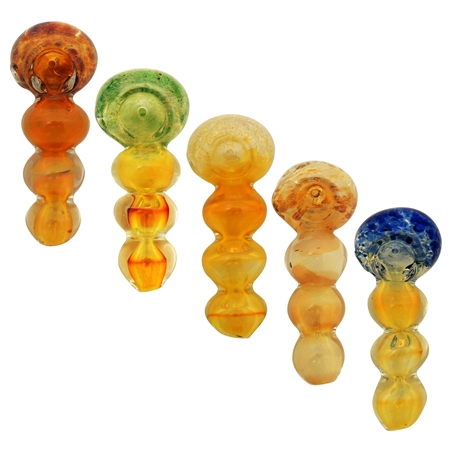 HP-2454 4.5" Multi-Bubble Hand Pipe | Color Assorted