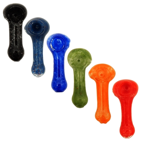 HP-2455 3.5" Glass Hand Pipe | Color Come Assorted