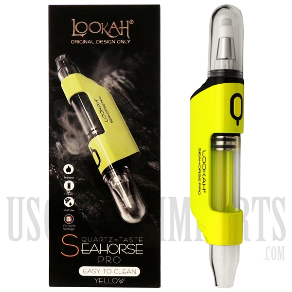 HP-52 Lookah Seahorse Pro | Nector Collector | Neon Yellow