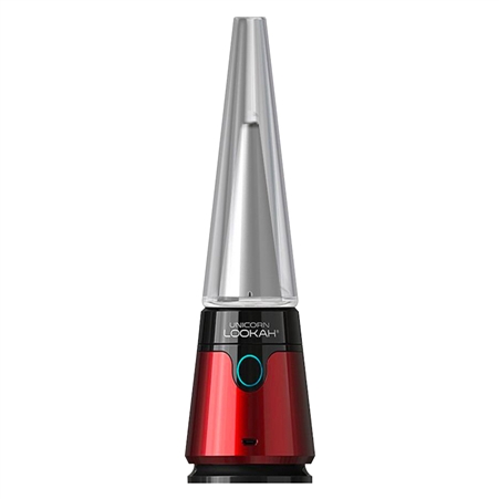 HP-53-Red Lookah Unicorn 2.0 | Portable Electric Dab Rig | Red
