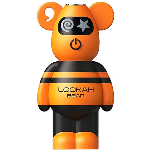 HP-56-Or Lookah Bear 510 Voltage Battery | 5 Packs | Orange