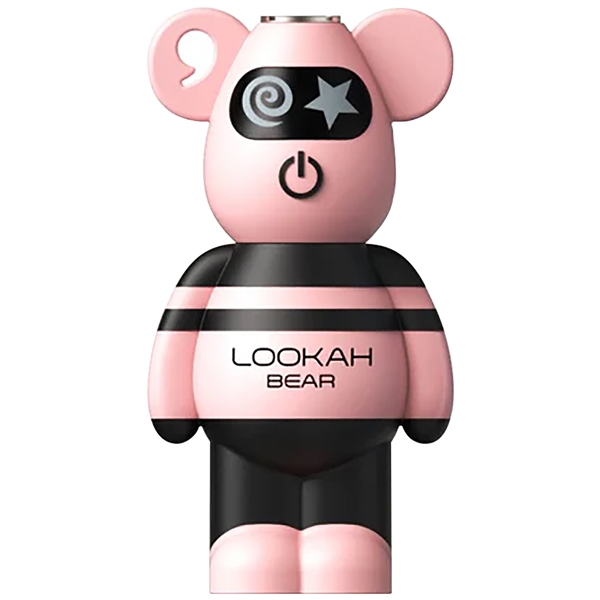 HP-56-Pk Lookah Bear 510 Voltage Battery | 5 Packs | Pink