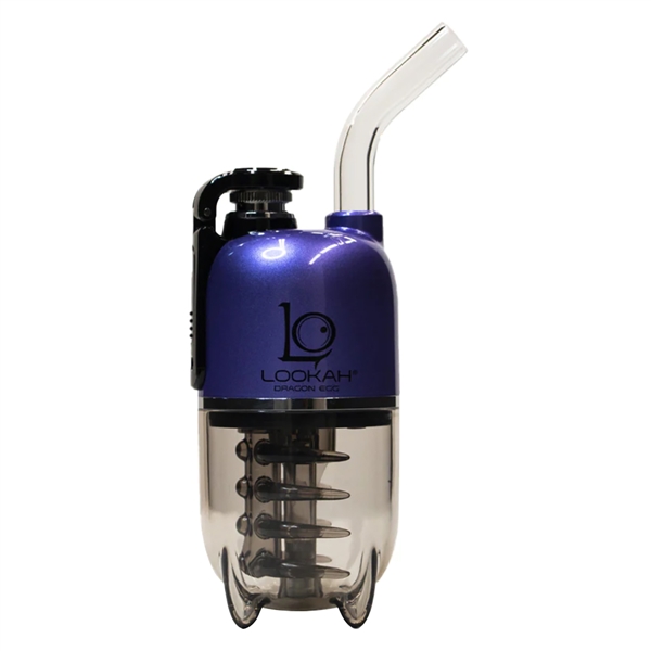 HP-57-Purp Lookah Dragon Egg | Portable E-Rig | Purple