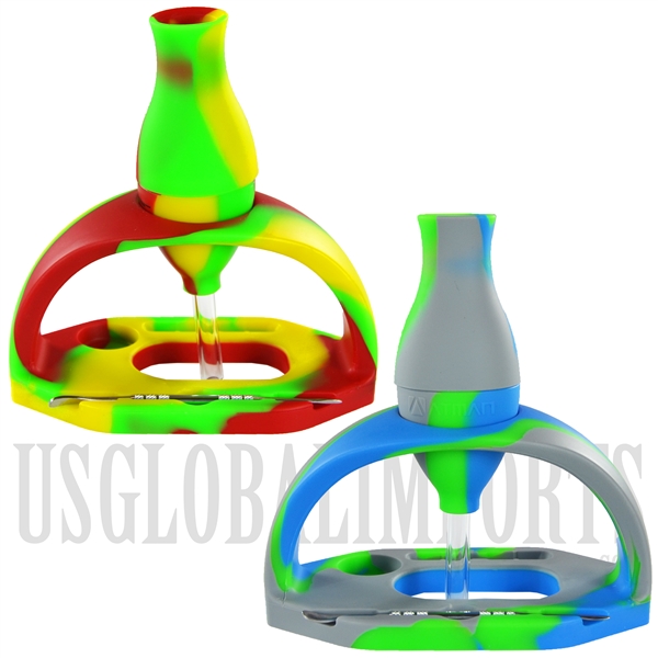 HS-20 Silicone Nectar Collector + Silicone Smoking Station