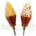 HS-70 3" Ice Cream | Nector Collector | 10mm Titanium Nail | Styles Come Assorted