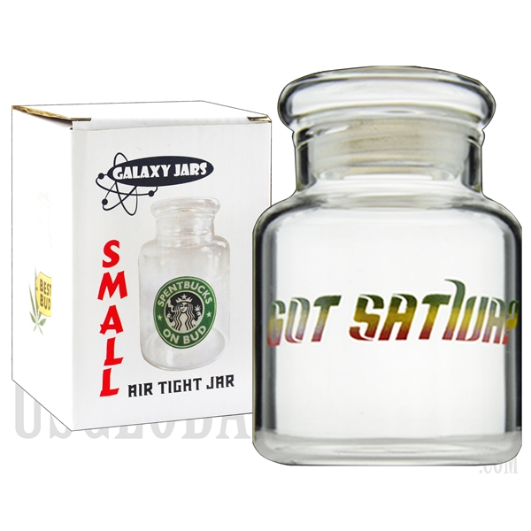 JAR-6-6 3.75" Small Air Tight Jar by Galaxy Jars - Got Sativa?