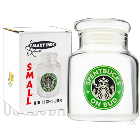 JAR-6-9 3.75" Small Air Tight Jar by Galaxy Jars - Spentbucks on Bud