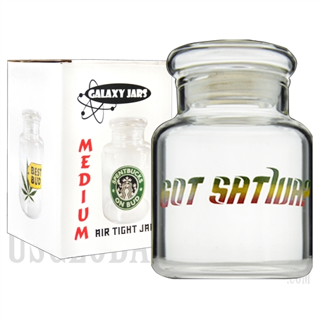 JAR-7-6 4" Medium Air Tight Jar by Galaxy Jars - Got Sativa?