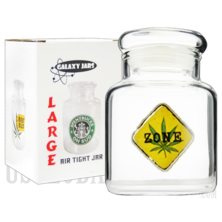 JAR-8-12 4".5 Large Air Tight Jar by Galaxy Jars - Weed Zone