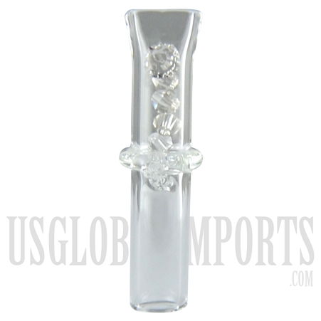 JT-24 2" Blunt Glass Filter Tips w/ Diamonds. 12mm