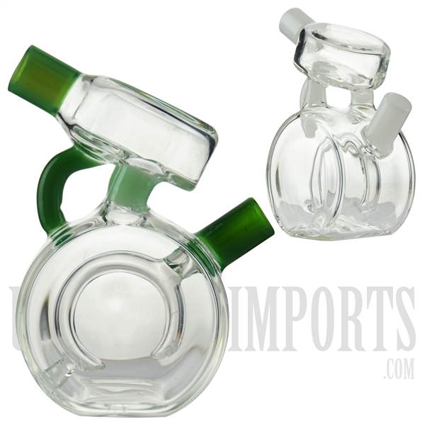 JX-2 4.5" Joint/ Blunt Bubbler + Ring Filter + Color