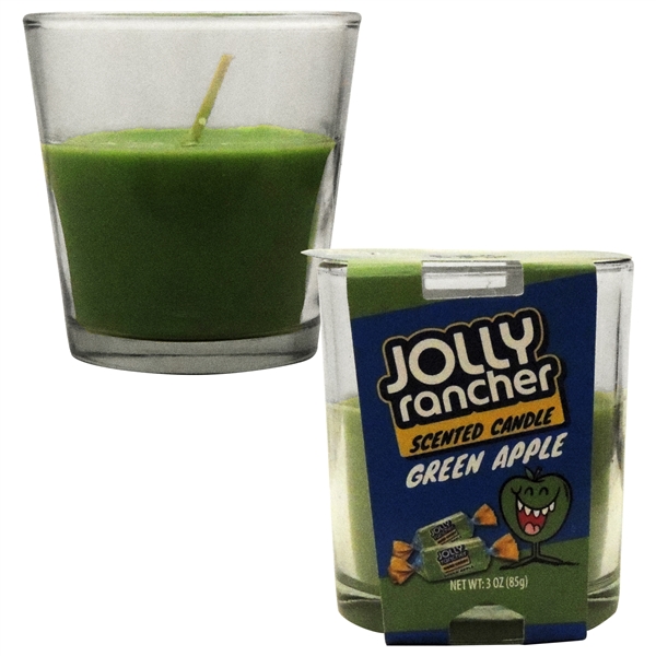 Jar-31-JRGA Jolly Rancher Green Apple Scented Candle | 3oz.