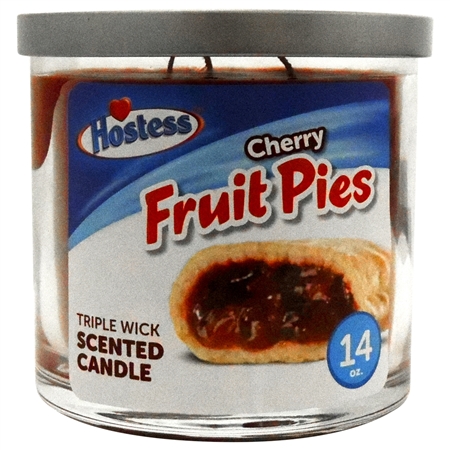 Jar-32-HCFP Hostess Cherry Fruit Pies Scented Candle | Triple Wick | 14oz.