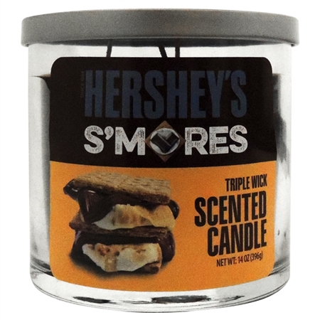Jar-32-HS Hershey's S'mores Scented Candle | Triple Wick | 14oz.