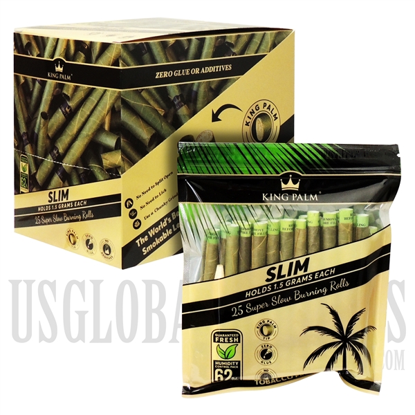 KP-107 Slim King Palm | 25 Count | 8 Pouch