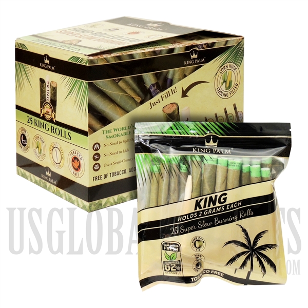 KP-112 King Palm | 25 Count | 8 Pouches