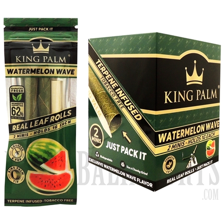 KP-116 King Palm | 1G Each | 2 Mini Rolls | 20 Pack | Watermelon Wave