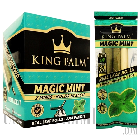 KP-121 King Palm | 1G Each | 2 Mini Rolls | 20 Pack | Magic Mint