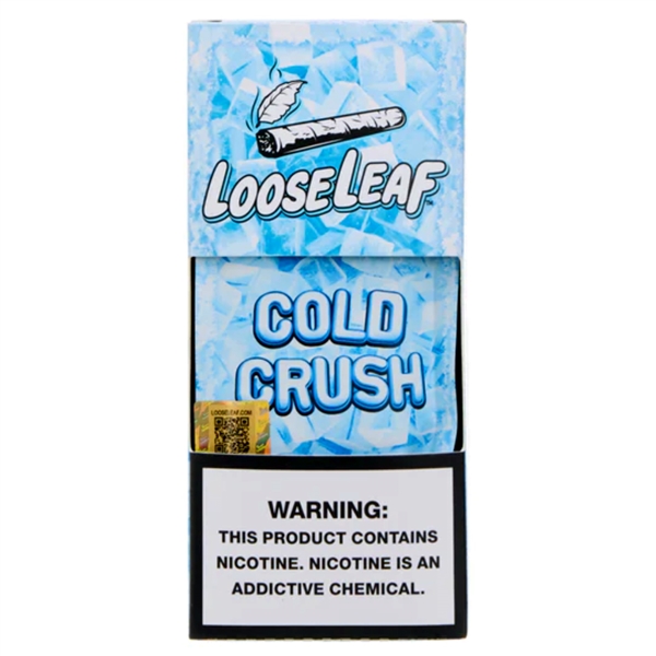 LL-103-CC LooseLeaf | Tobacco Leaf Crush | 10 Count | Cold Crush