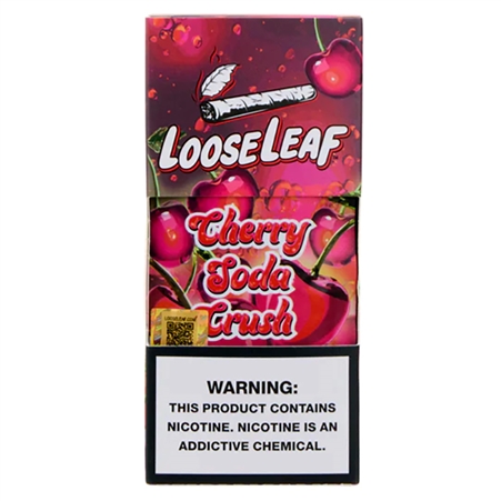 LL-103-CSC LooseLeaf | Tobacco Leaf Crush | 10 Count | Cherry Soda Crush