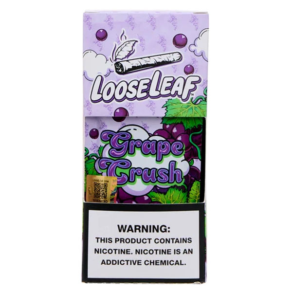 LL-103-GC LooseLeaf | Tobacco Leaf Crush | 10 Count | Grape Crush