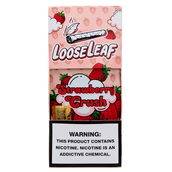 LL-103-SC LooseLeaf | Tobacco Leaf Crush | 10 Count | Strawberry Crush