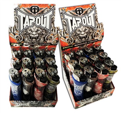 LT-14 Tapout Refillable Lighter Display