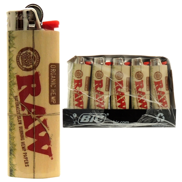 LT-35 Raw x Bic Lighters | 50 Count | Large | Organic