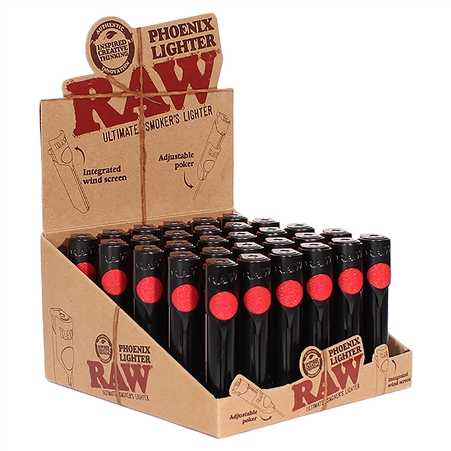 LT-37 Raw Phoenix Lighters | 30 Count