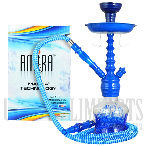 MG2005-BL-BL 16" Blizzard - Amira with Magna Technology - Blue Shaft - Blue Vase - One 50" Hose